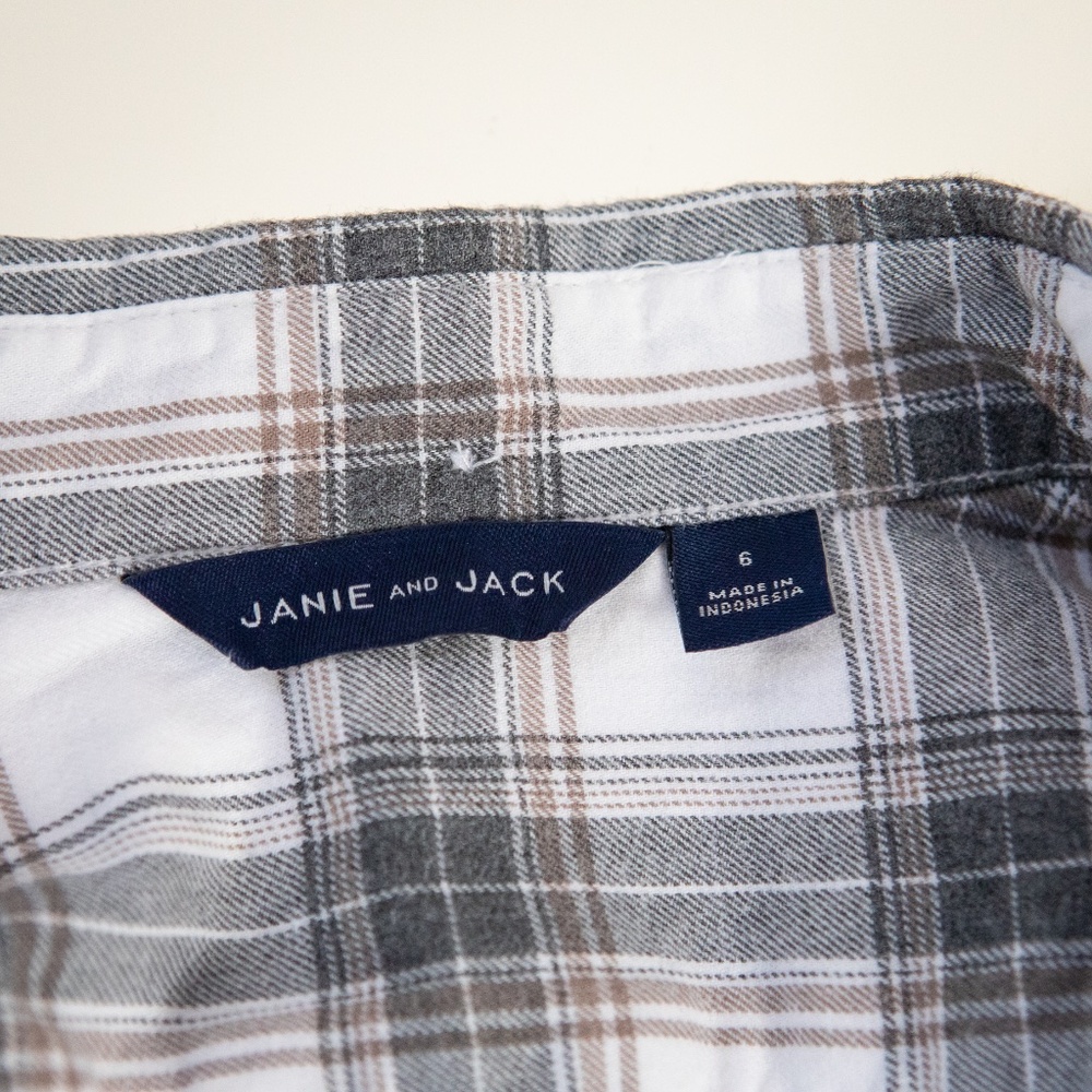 Janie & Jack Boys Oxford Shirt Set - Picture 9 of 11